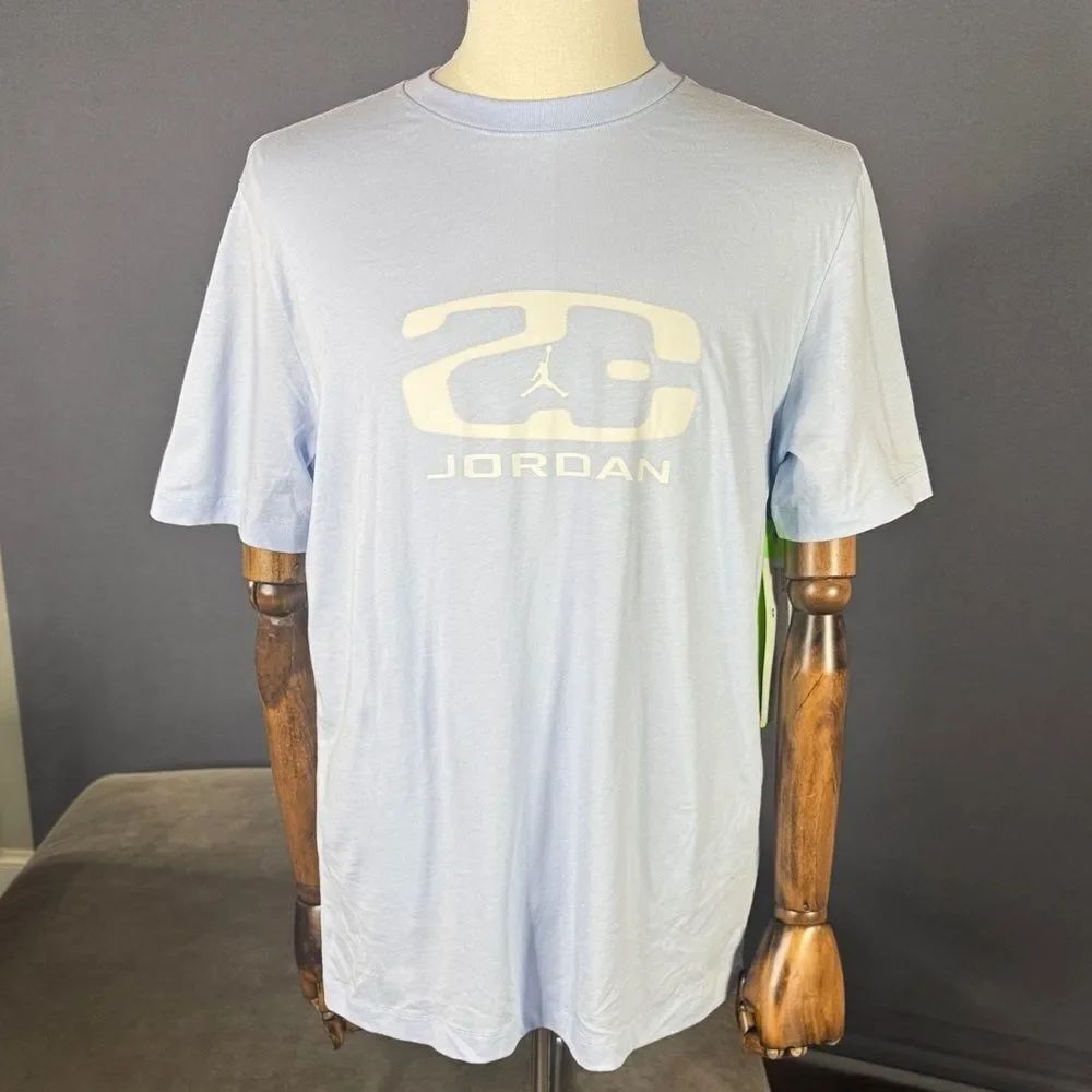 Nike Jordan Flight Essentials Men's T-Shirt in Blue Size M NEW SAMPLE Rare *READ
